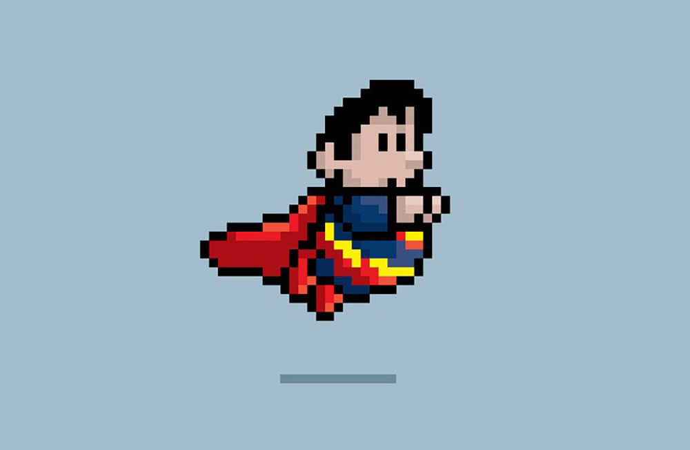 Jesus Castaneda Depicts Some of Your Favorite Super Heroes in 8-Bit