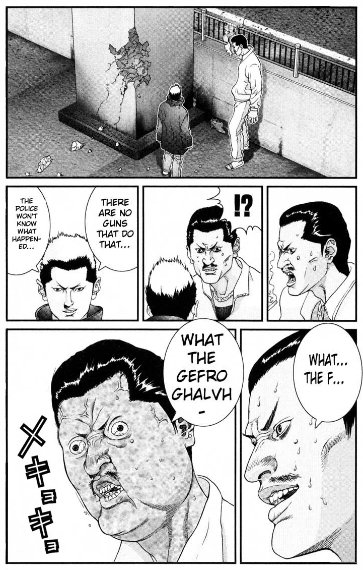 Gantz’ Chapter 55- Naked King